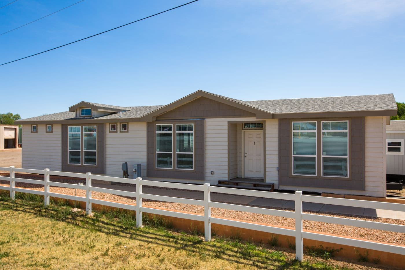 The TRANQUILITY TR3062A Exterior. This Manufactured Mobile Home features 3 bedrooms and 2 baths.