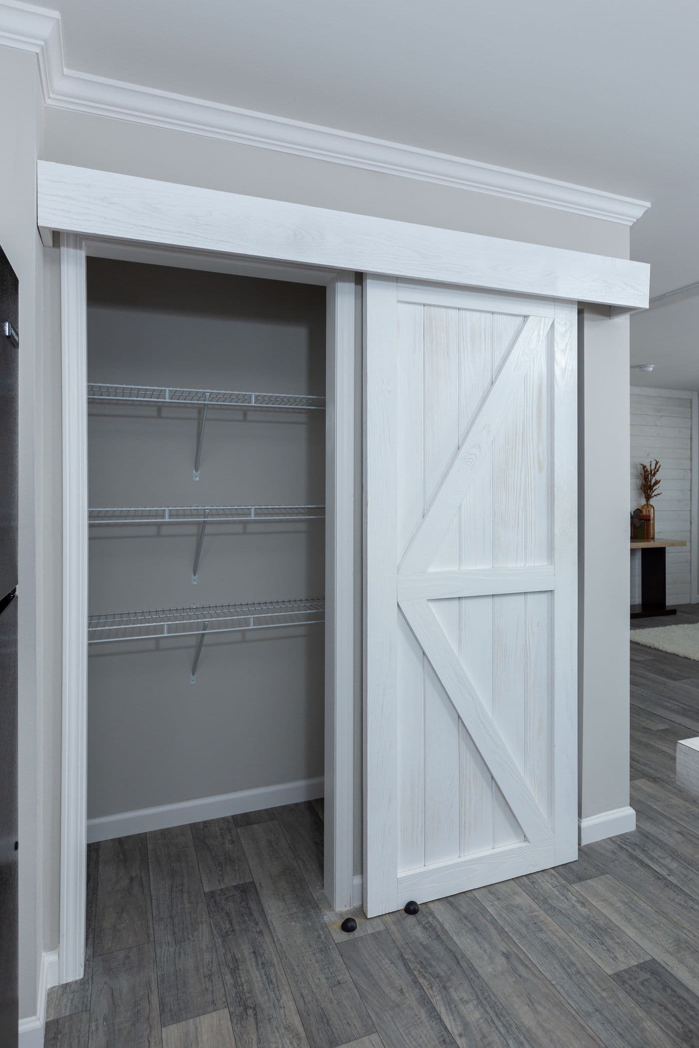 The THE FREEDOM BREEZE Kitchen. This Manufactured Mobile Home features 3 bedrooms and 2 baths.
