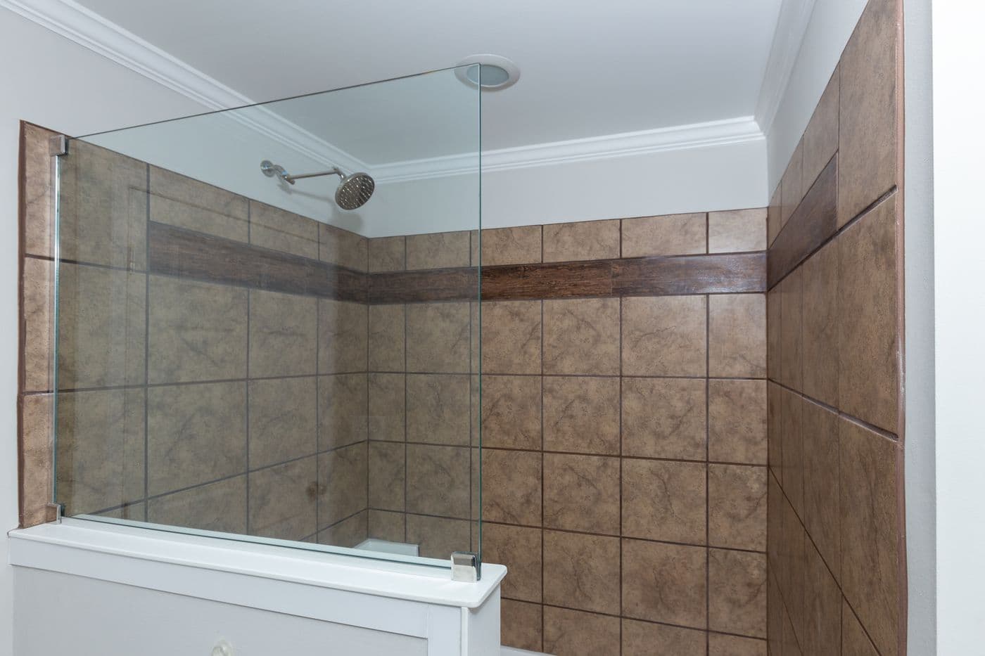 The THE FREEDOM BREEZE Primary Bathroom. This Manufactured Mobile Home features 3 bedrooms and 2 baths.