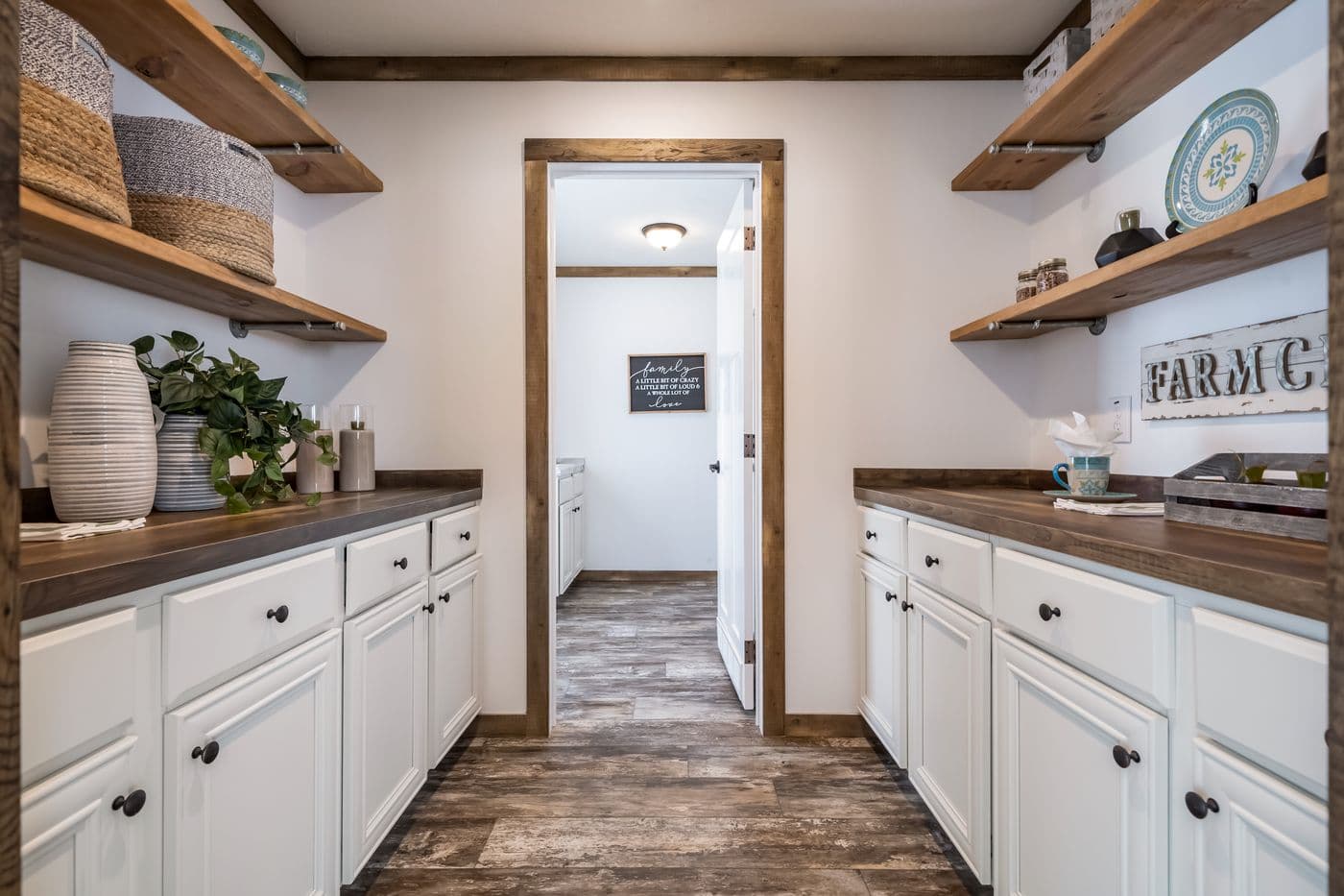 The THE EMMA JEAN Storage. This Manufactured Mobile Home features 4 bedrooms and 3 baths.