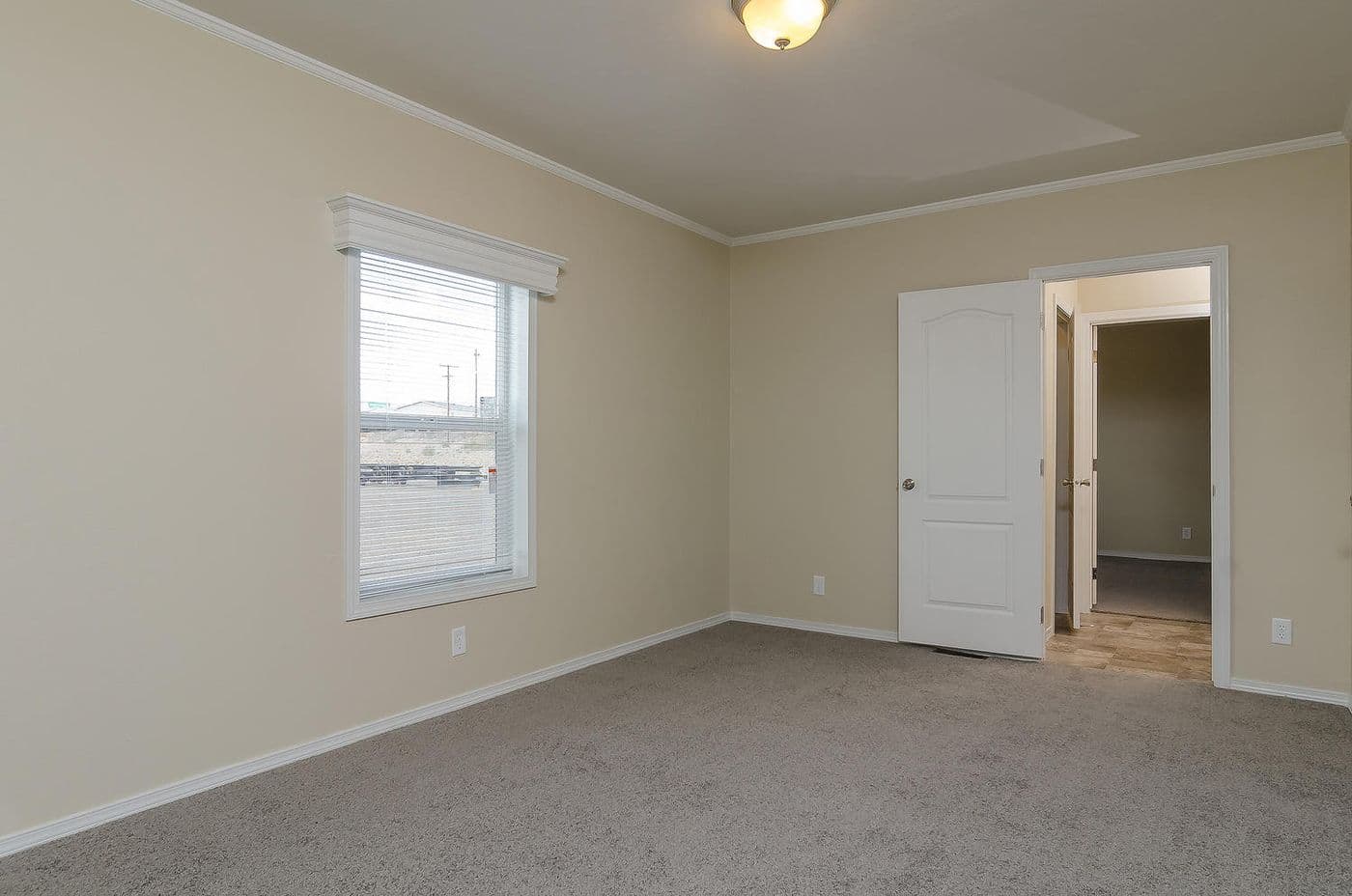 The K3076A Bedroom. This Manufactured Mobile Home features 4 bedrooms and 2 baths.