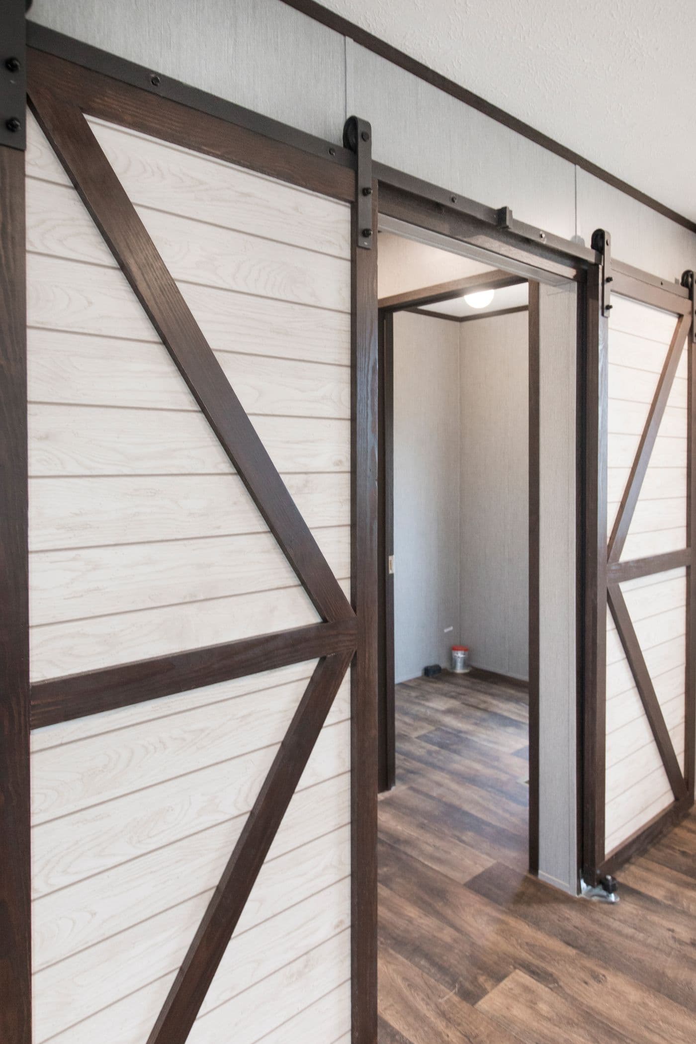 The THE SEASIDE Primary Bathroom. This Manufactured Mobile Home features 3 bedrooms and 2 baths.