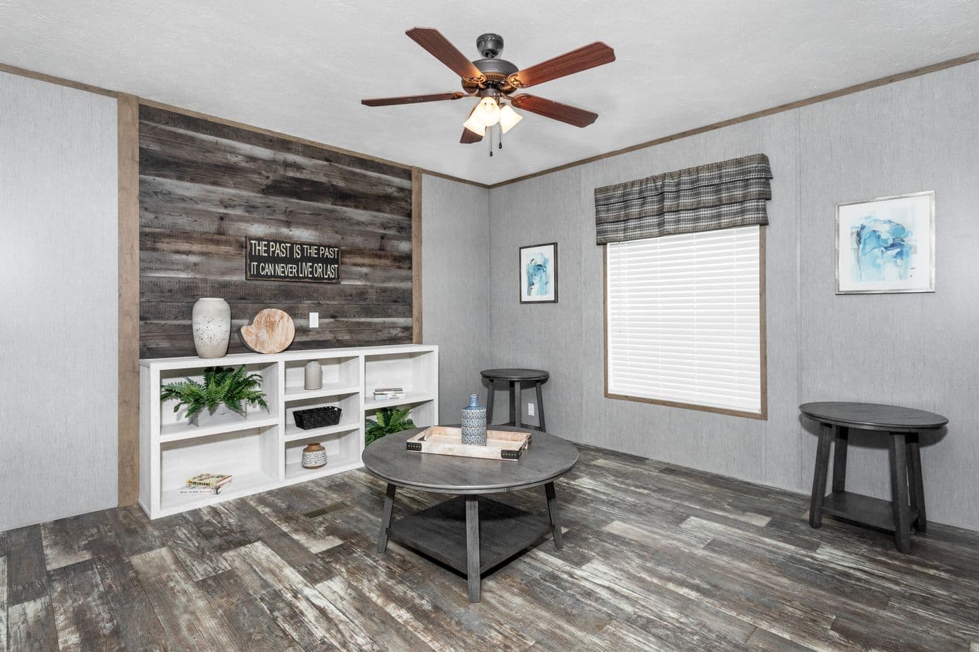 The THE MORRIS Den. This Manufactured Mobile Home features 3 bedrooms and 2 baths.