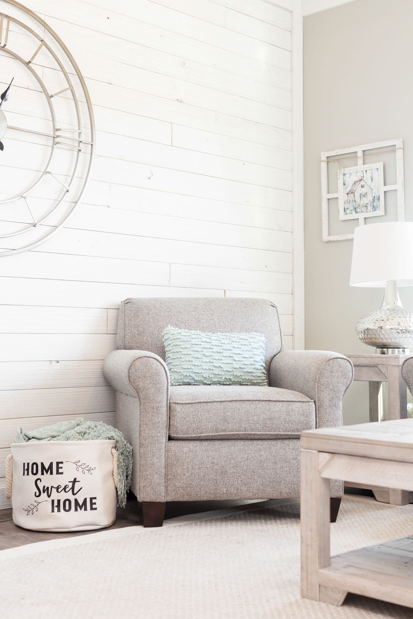 The 1434 CAROLINA "SOUTHERN BELLE" Living Room. This Manufactured Mobile Home features 3 bedrooms and 2 baths.