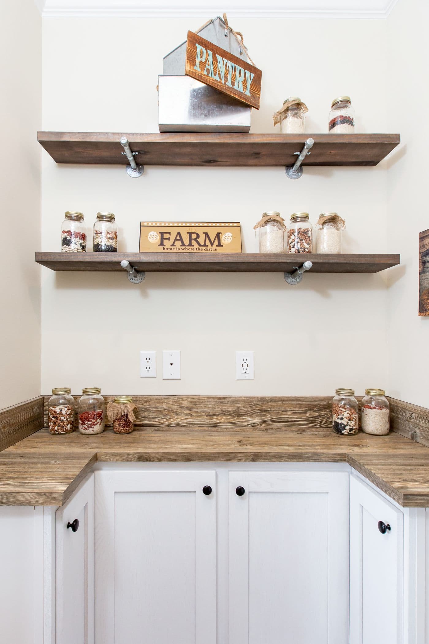 The SOUTHERN CHARM Kitchen. This Manufactured Mobile Home features 3 bedrooms and 2 baths.