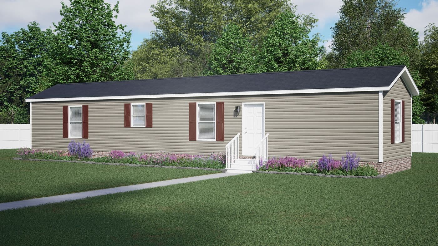 The 6014-CC02 CLEARPATH 60 Exterior. This Manufactured Mobile Home features 2 bedrooms and 2 baths.