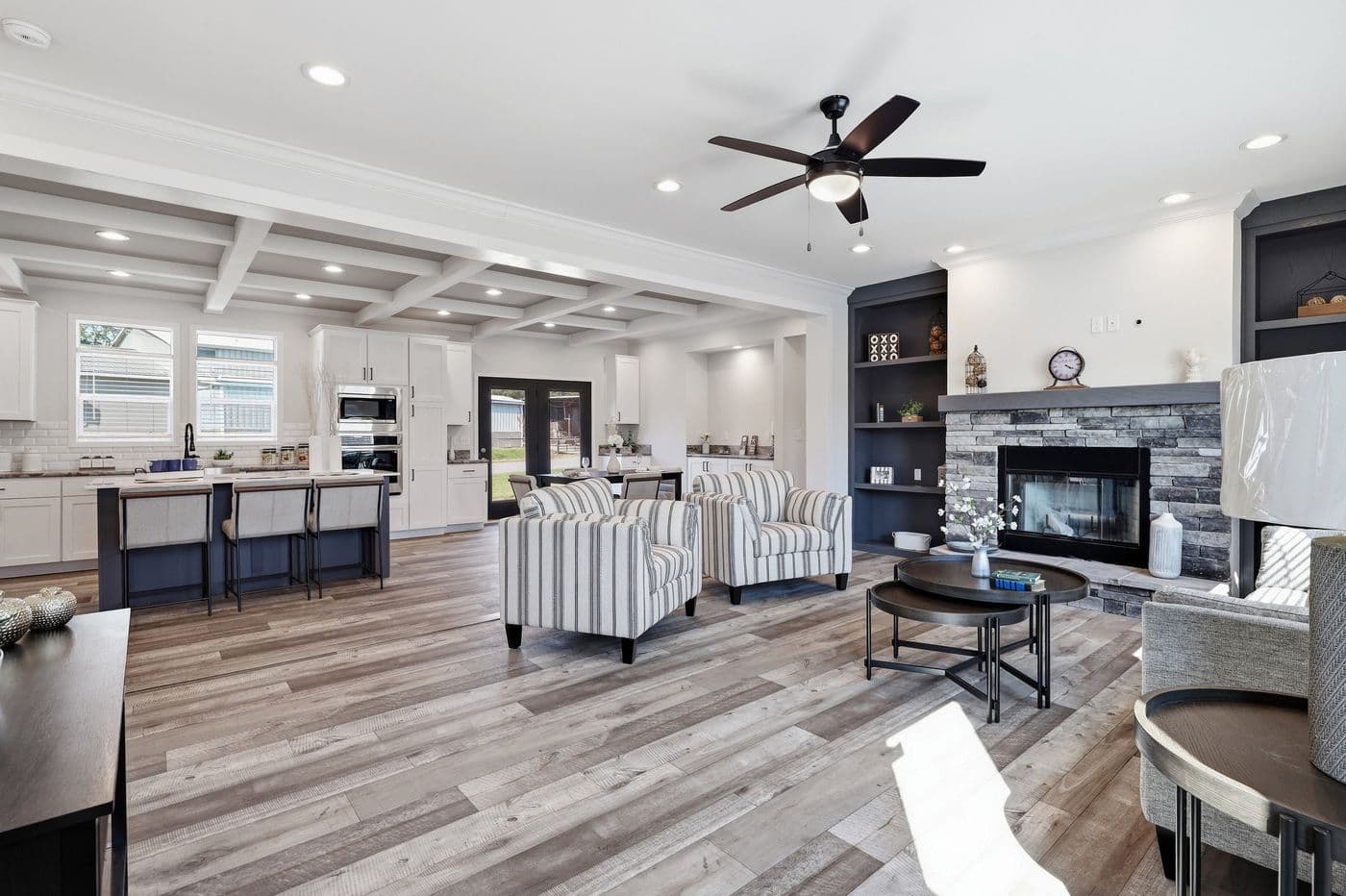 The SUPER 68 ELITE Exterior. This Manufactured Mobile Home features 3 bedrooms and 2 baths.