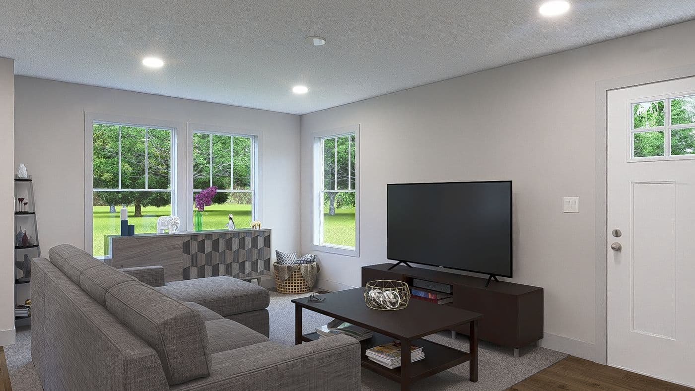 The RISING SUN Exterior. This Manufactured Mobile Home features 2 bedrooms and 2 baths.