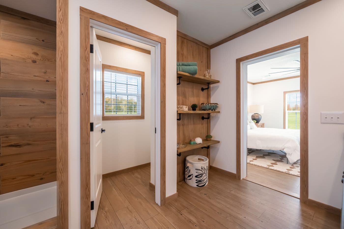 The THE REED Exterior. This Manufactured Mobile Home features 3 bedrooms and 2 baths.