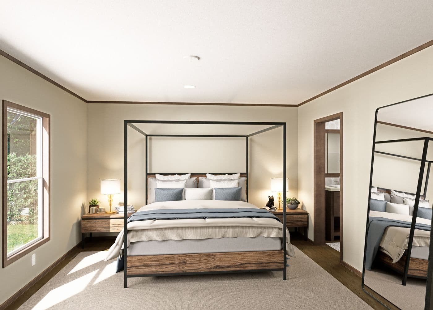 The CROCKETT Exterior. This Manufactured Mobile Home features 3 bedrooms and 2 baths.