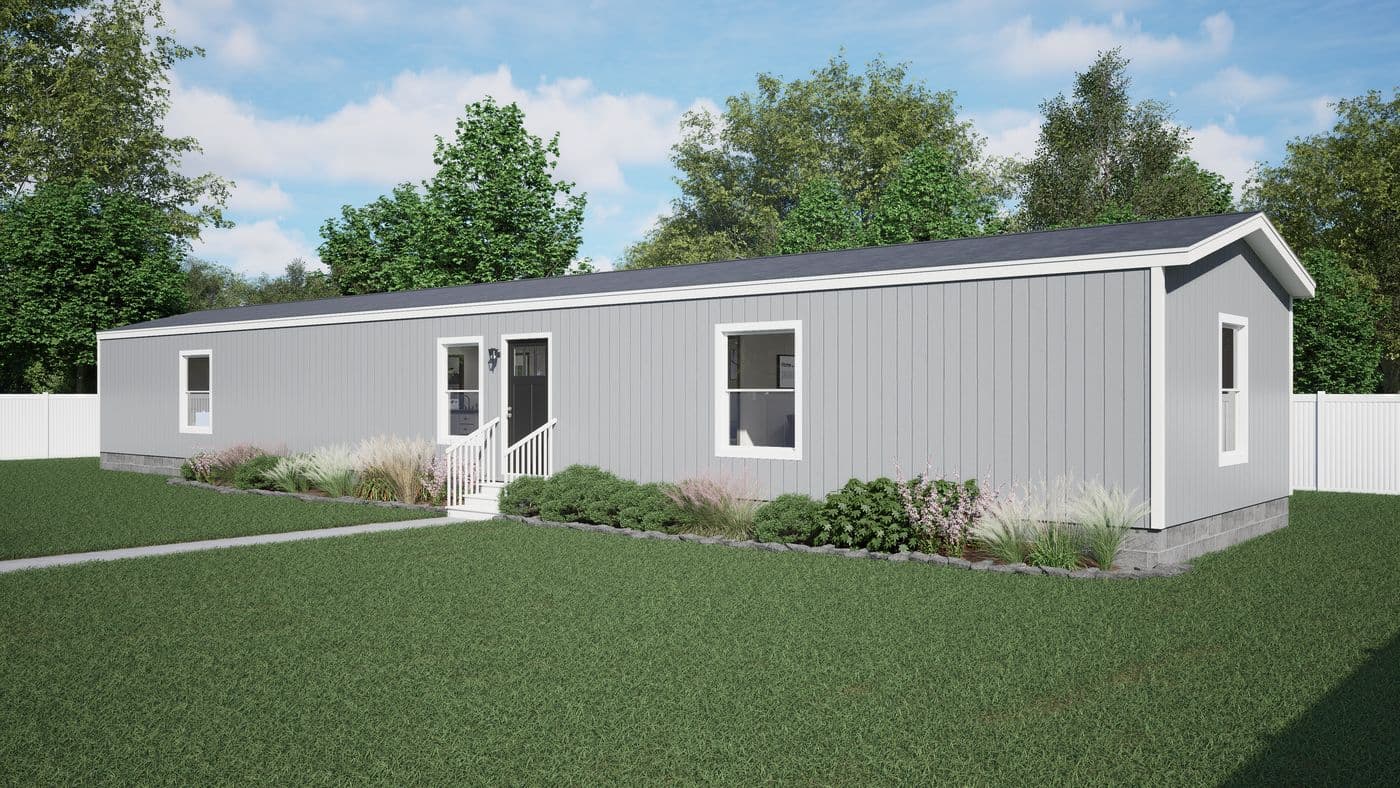 The COLOSSAL Exterior. This Manufactured Mobile Home features 3 bedrooms and 2 baths.