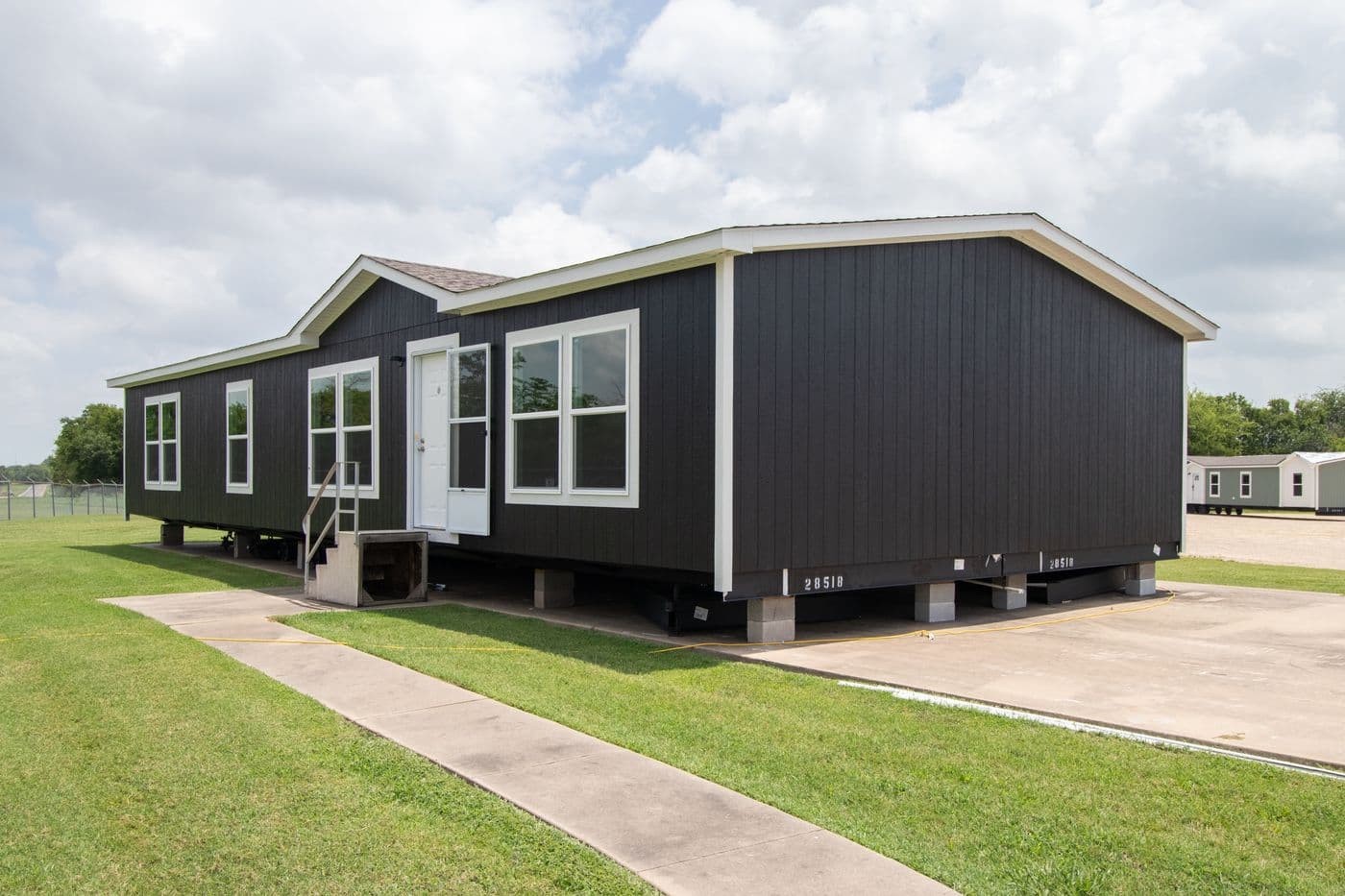 The HAVEN Exterior. This Manufactured Mobile Home features 3 bedrooms and 2 baths.