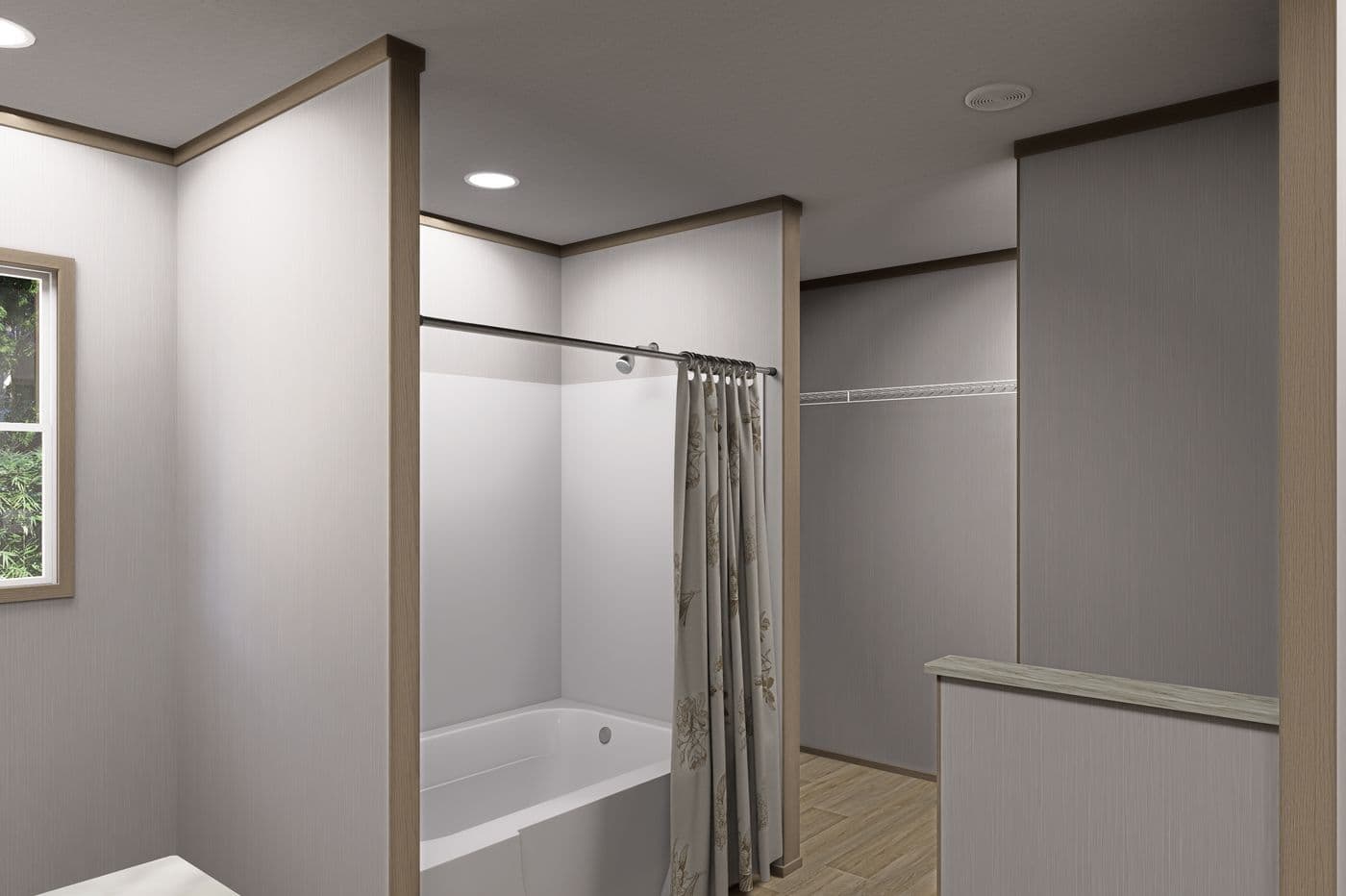 The SNOWCAP Exterior. This Manufactured Mobile Home features 4 bedrooms and 3 baths.