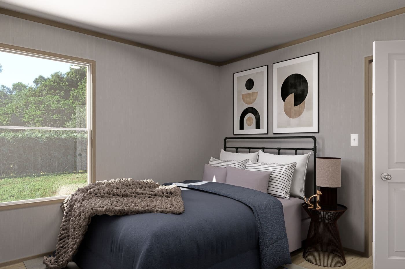 The SNOWCAP Exterior. This Manufactured Mobile Home features 4 bedrooms and 3 baths.
