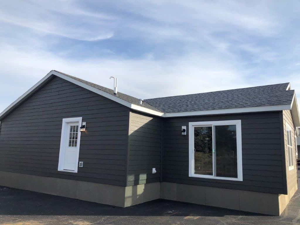 The LEGEND 572-1 MOD Exterior. This Modular Home features 3 bedrooms and 2 baths.