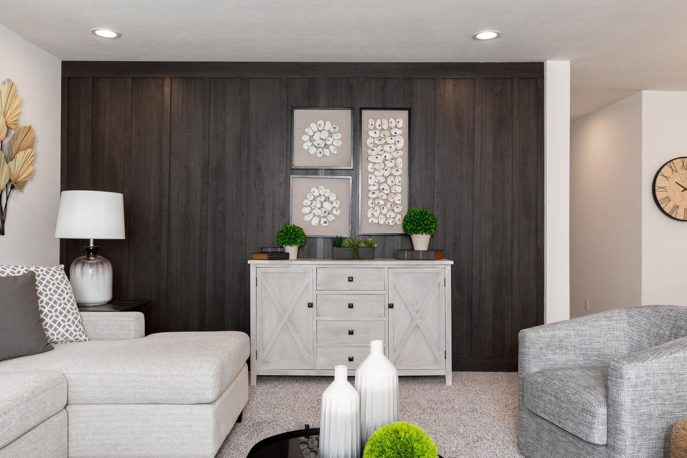 The BELVEDERE BLVD 5628-MS065 SECT Exterior. Optional accent wall - upgrade