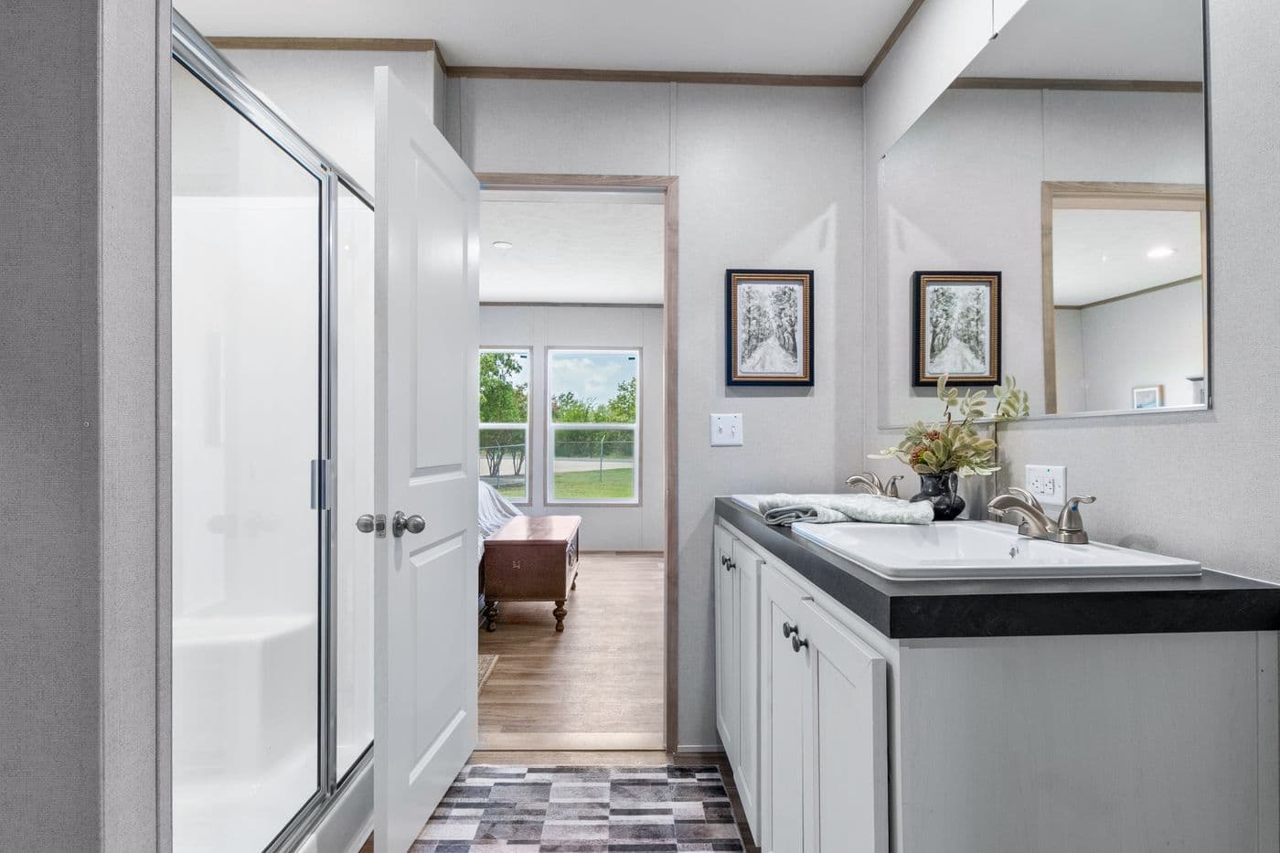 The HAVEN Exterior. This Manufactured Mobile Home features 3 bedrooms and 2 baths.