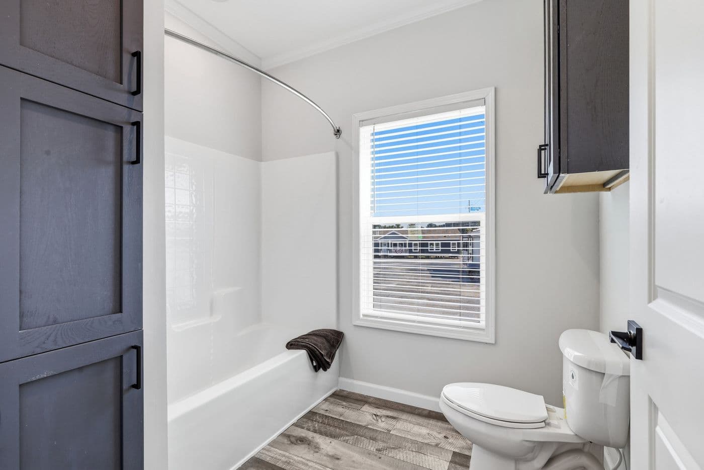 The SUPER 68 ELITE Exterior. This Manufactured Mobile Home features 3 bedrooms and 2 baths.