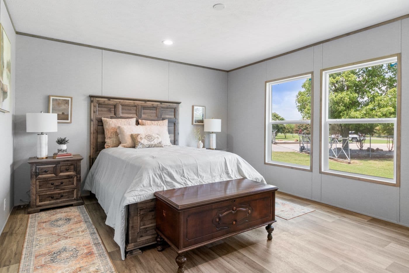The HAVEN Exterior. This Manufactured Mobile Home features 3 bedrooms and 2 baths.