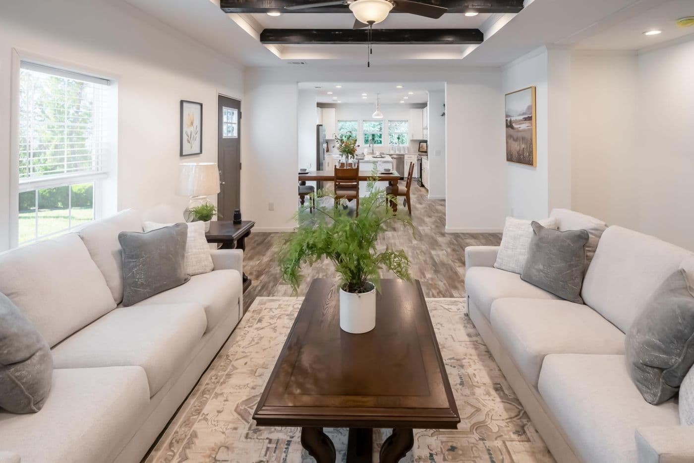 The THE CAROLINA Exterior. This Manufactured Mobile Home features 4 bedrooms and 2 baths.