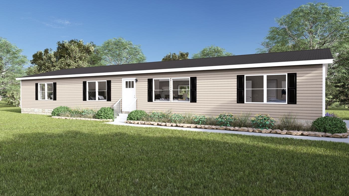 The LEGEND BIG BOY Exterior. This Manufactured Mobile Home features 4 bedrooms and 2 baths.