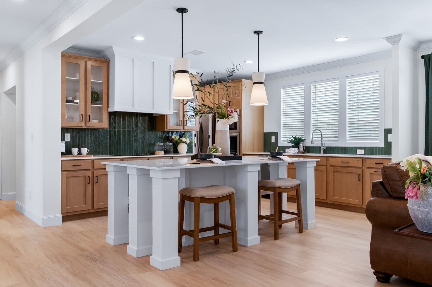 The THE FLORENCE Exterior. This Manufactured Mobile Home features 3 bedrooms and 2.5 baths.