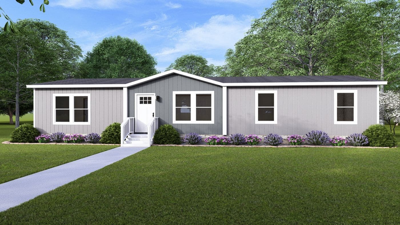 The FIJI Exterior. This Manufactured Mobile Home features 3 bedrooms and 2 baths.