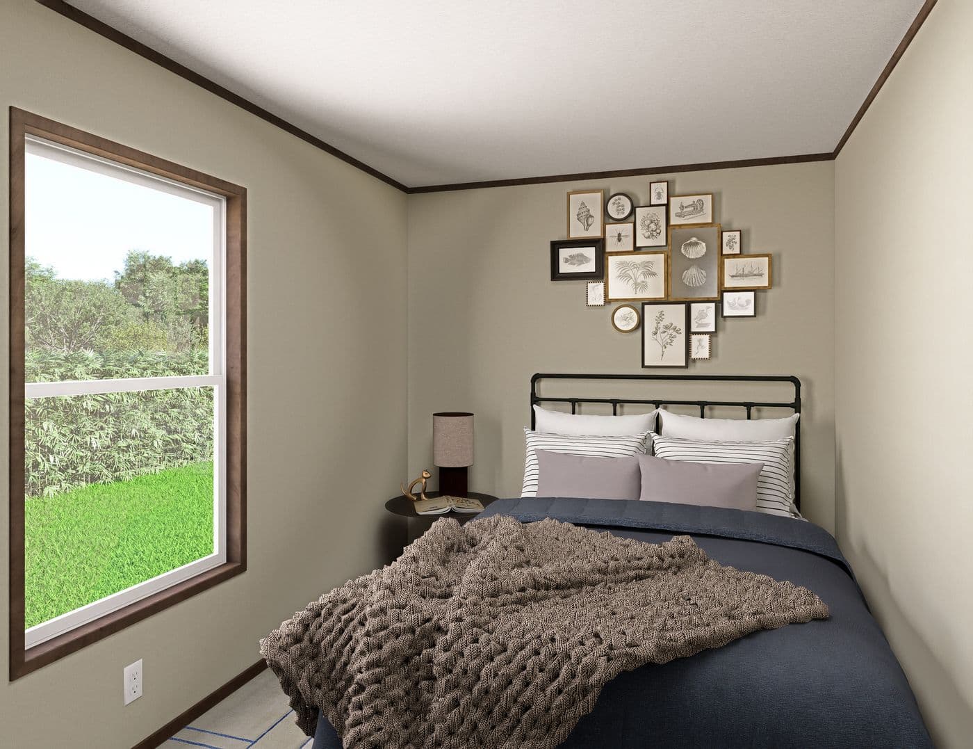 The TUSCANY Exterior. This Manufactured Mobile Home features 2 bedrooms and 2 baths.