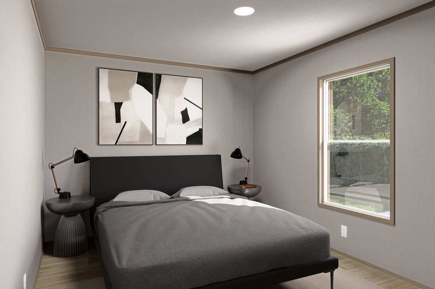 The SNOWCAP Exterior. This Manufactured Mobile Home features 4 bedrooms and 3 baths.