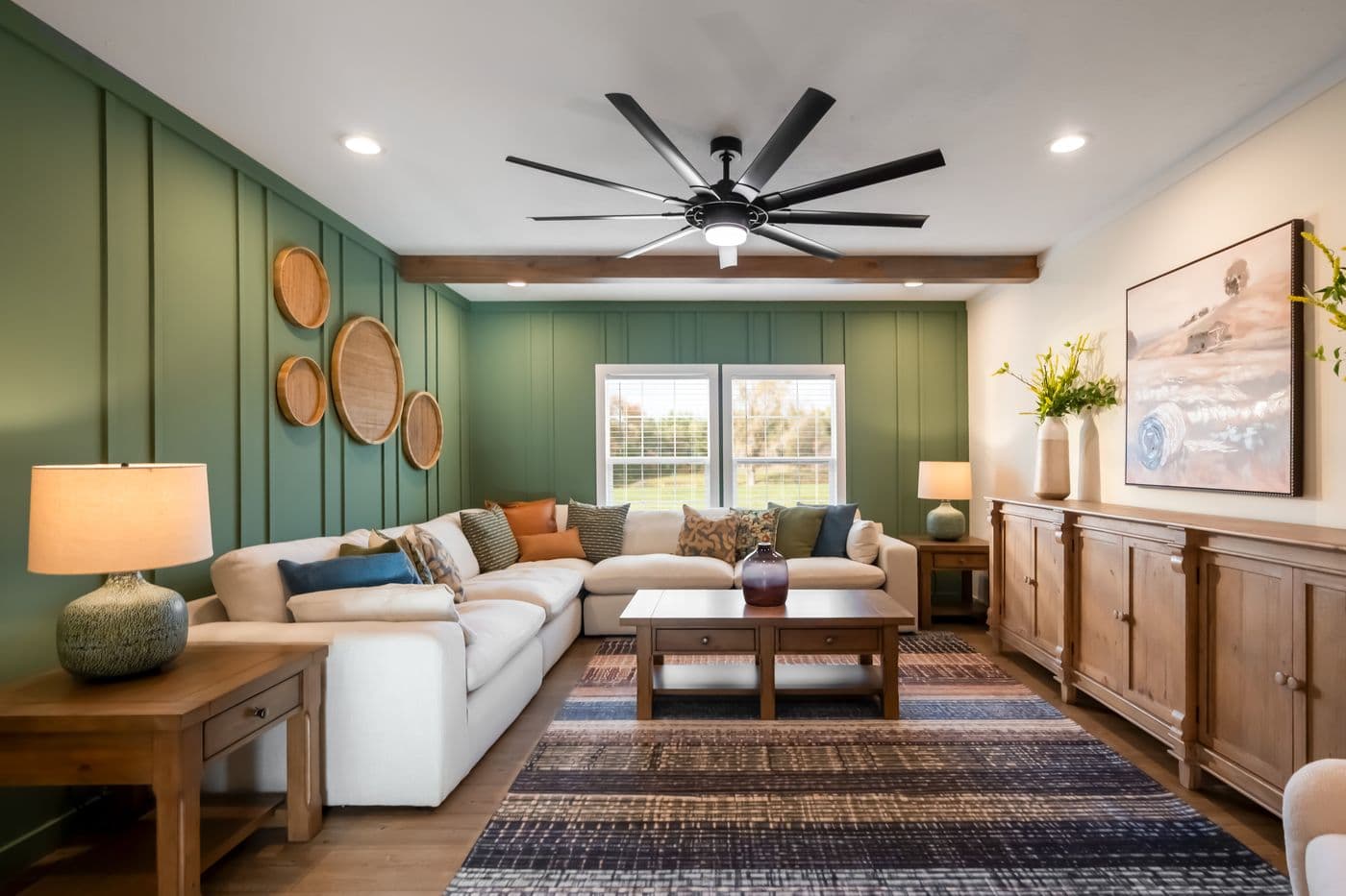 The THE ROCKING CHAIR Exterior. This Manufactured Mobile Home features 3 bedrooms and 2 baths.