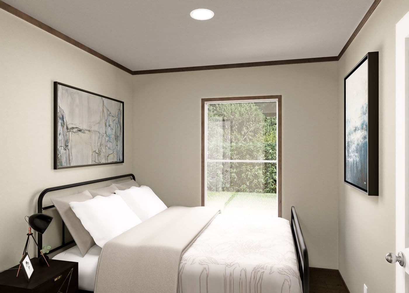 The DRAKE Exterior. This Manufactured Mobile Home features 3 bedrooms and 2 baths.