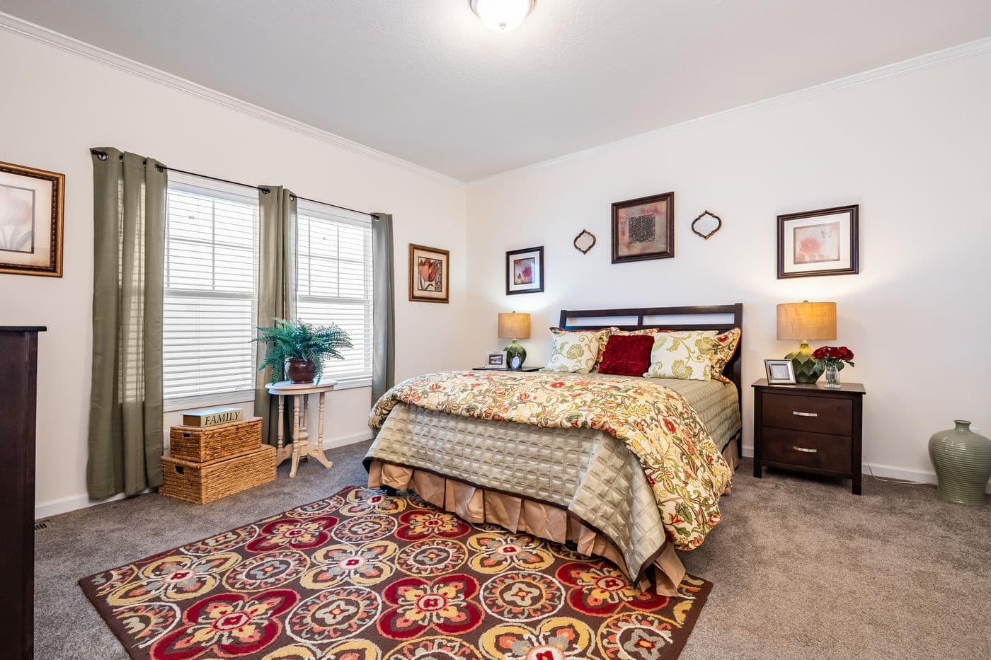 The 3447 CAROLINA Exterior. This Modular Home features 3 bedrooms and 2 baths.