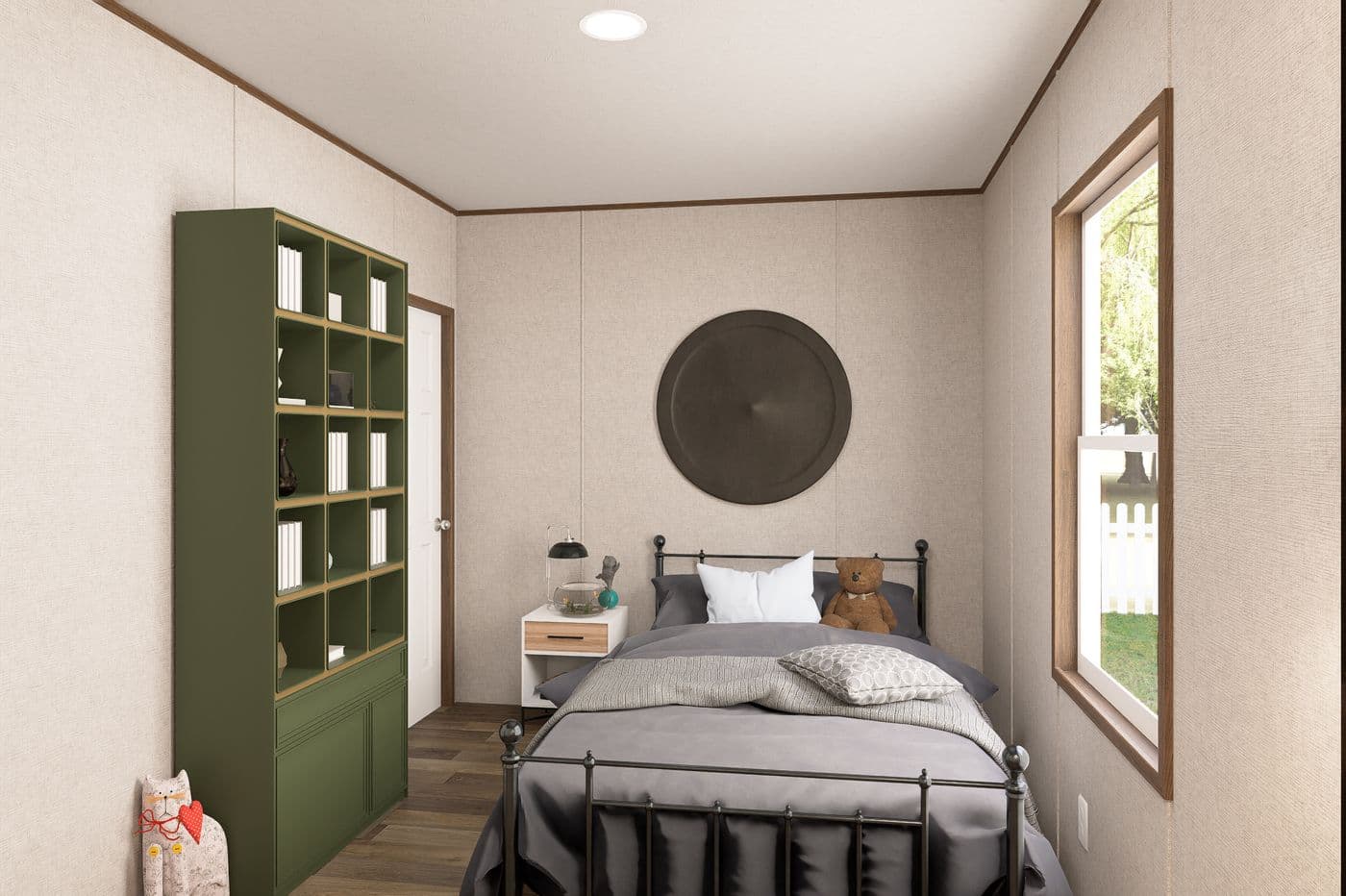 The DOGWOOD Exterior. This Manufactured Mobile Home features 2 bedrooms and 2 baths.