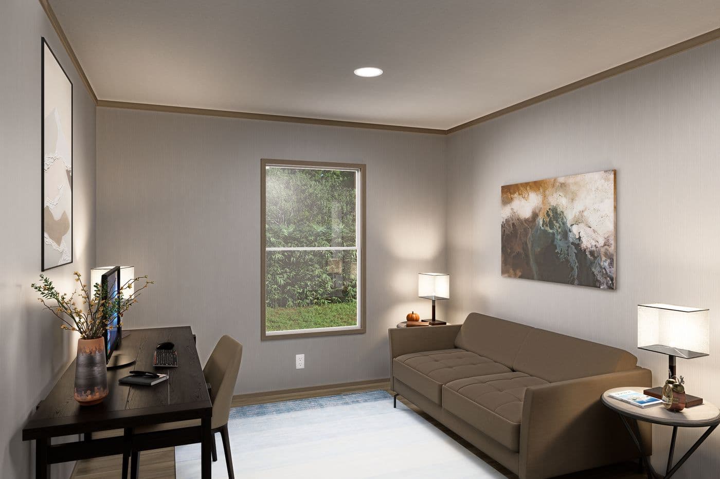 The SNOWCAP Exterior. This Manufactured Mobile Home features 4 bedrooms and 3 baths.