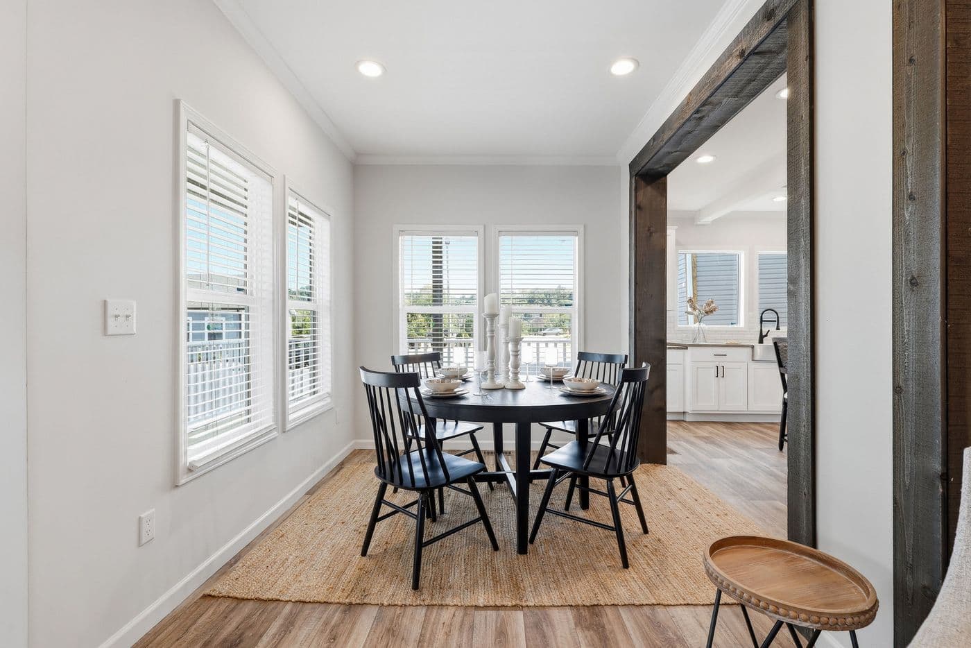 The SOUTHERN CHARM Exterior. This Manufactured Mobile Home features 3 bedrooms and 2 baths.