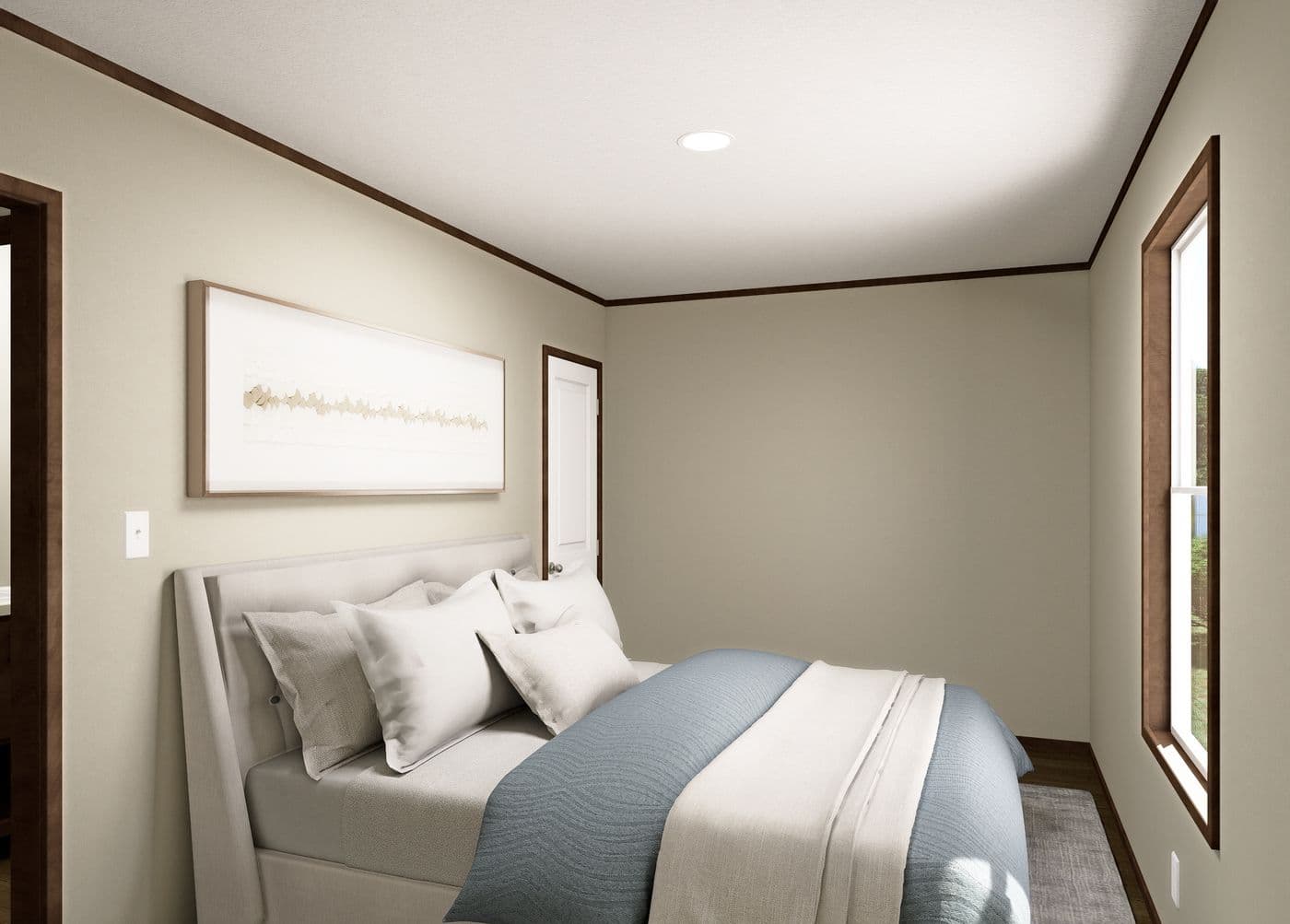 The HUDSON Exterior. This Manufactured Mobile Home features 3 bedrooms and 2 baths.