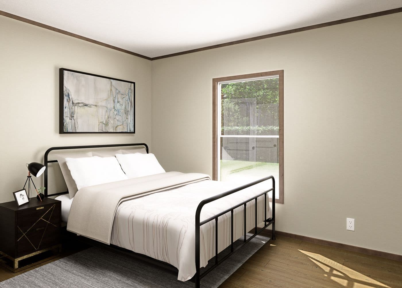 The CROCKETT Exterior. This Manufactured Mobile Home features 3 bedrooms and 2 baths.