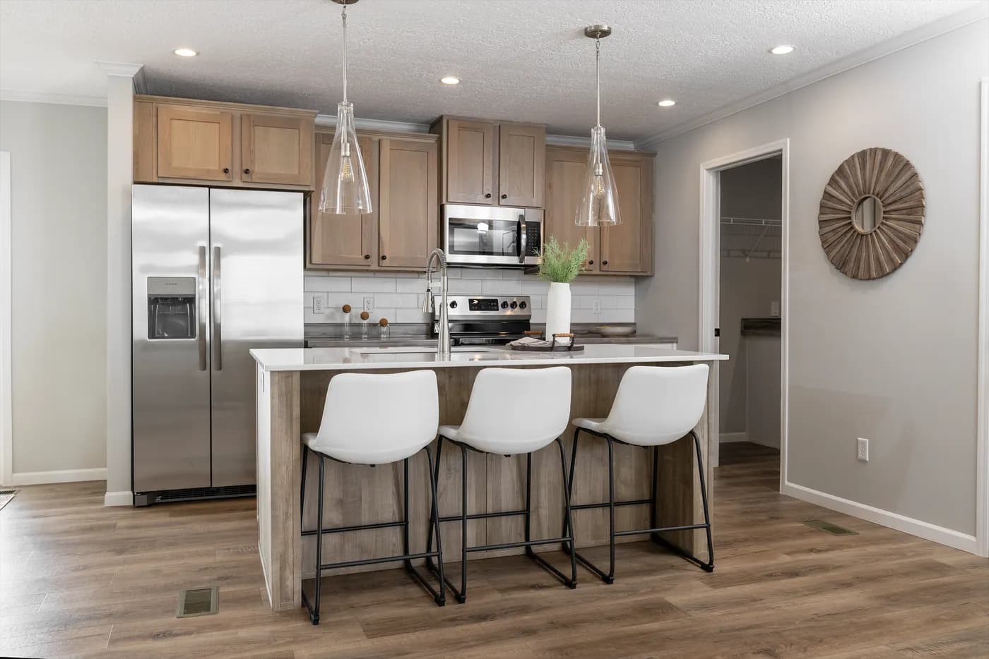 The THE JEFFERSON Exterior. This Manufactured Mobile Home features 3 bedrooms and 2 baths.