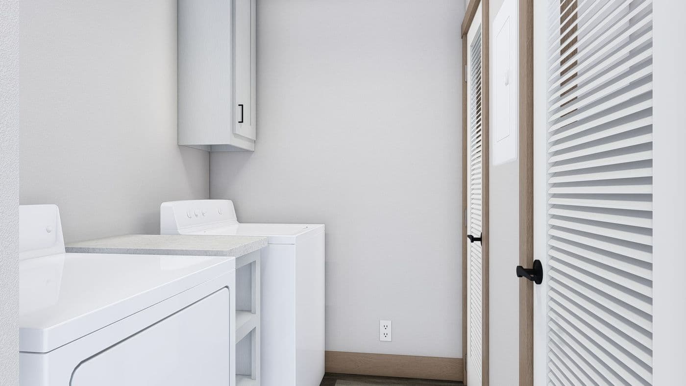 The THE TINSLEY Exterior. This Manufactured Mobile Home features 4 bedrooms and 2 baths.