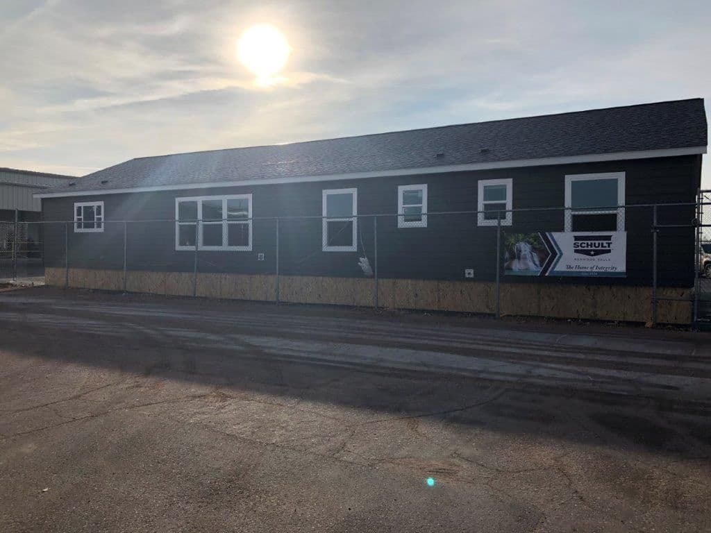 The LEGEND 572-1 MOD Exterior. This Modular Home features 3 bedrooms and 2 baths.