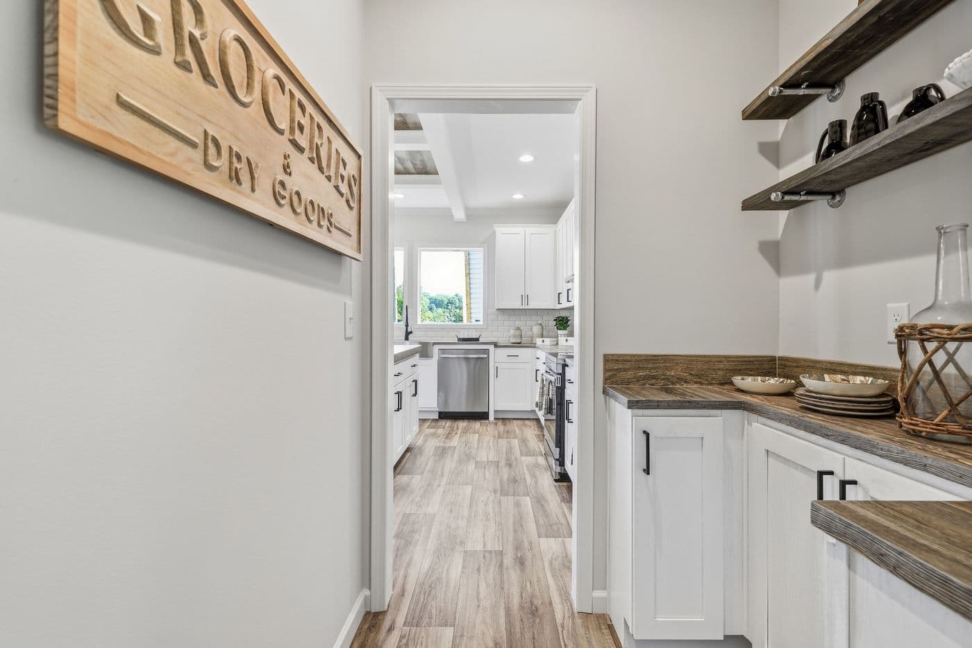 The SOUTHERN CHARM Exterior. This Manufactured Mobile Home features 3 bedrooms and 2 baths.