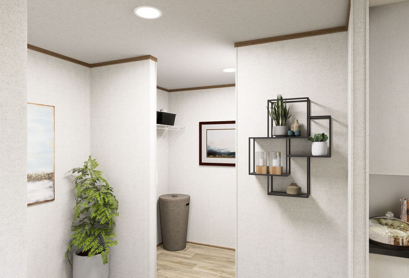 The HAVEN  28X60 Exterior. This Manufactured Mobile Home features 3 bedrooms and 2 baths.