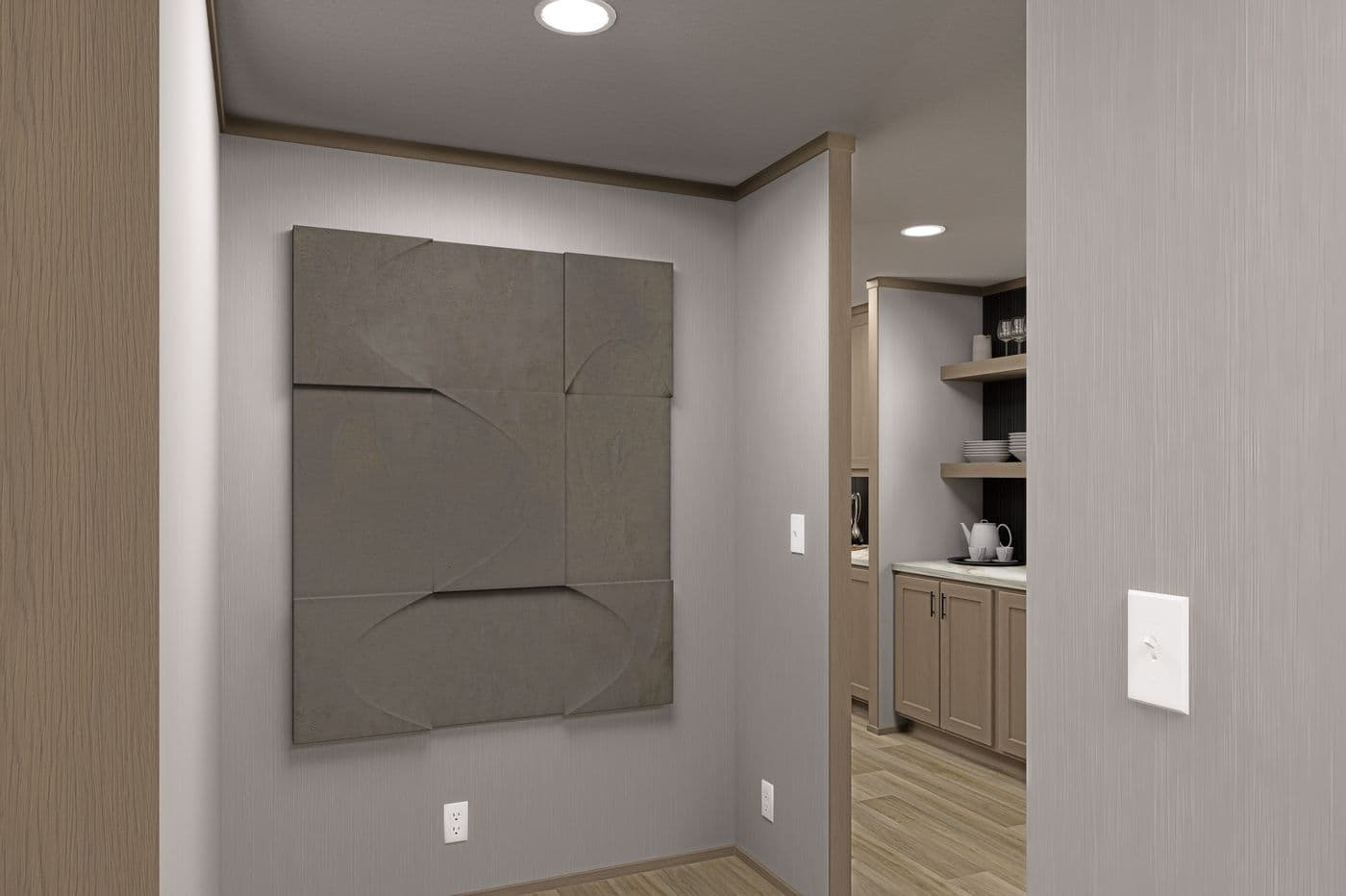The SNOWCAP Exterior. This Manufactured Mobile Home features 4 bedrooms and 3 baths.