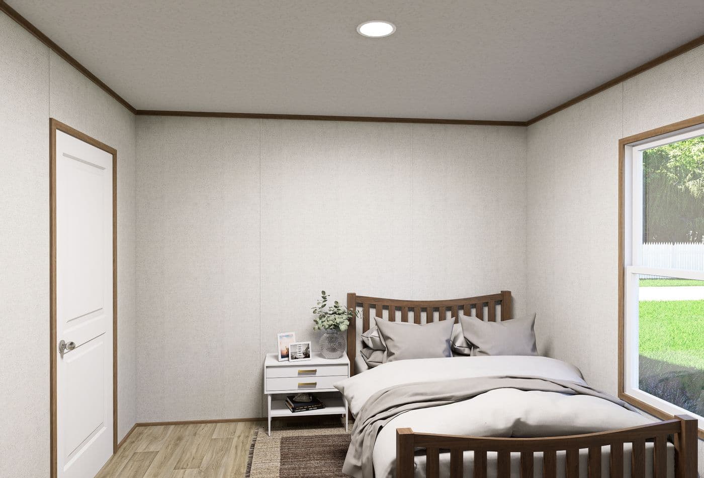 The HAVEN  28X60 Exterior. This Manufactured Mobile Home features 3 bedrooms and 2 baths.