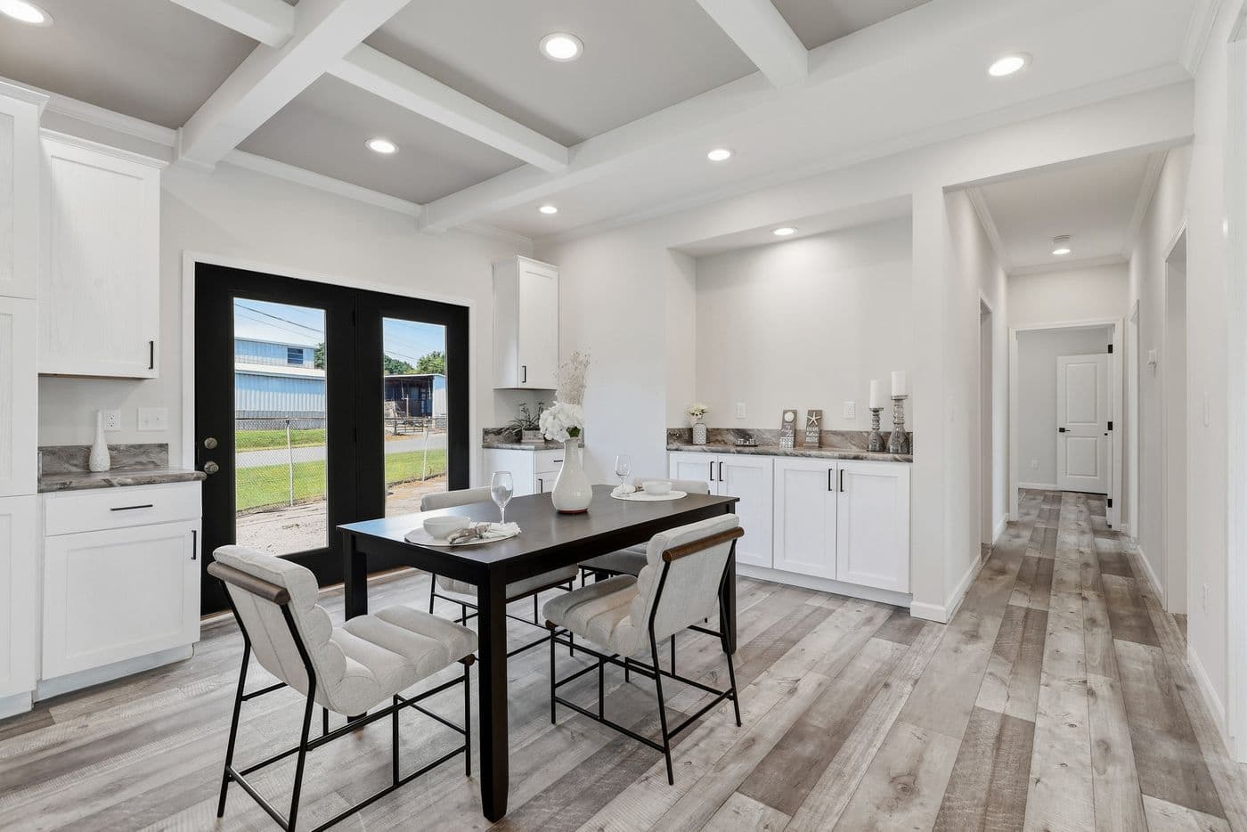 The SUPER 68 ELITE Exterior. This Manufactured Mobile Home features 3 bedrooms and 2 baths.