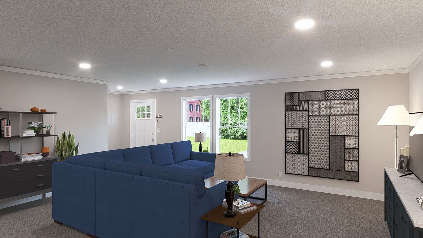 The LIMELIGHT Exterior. This Manufactured Mobile Home features 3 bedrooms and 2 baths.