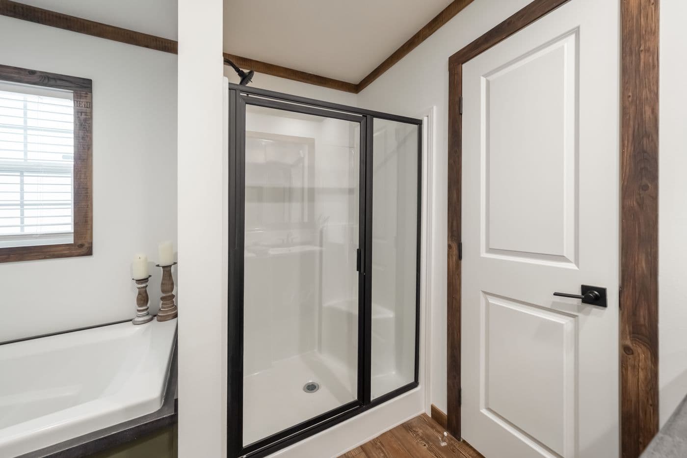 The THE HALSEY Exterior. This Manufactured Mobile Home features 3 bedrooms and 2 baths.