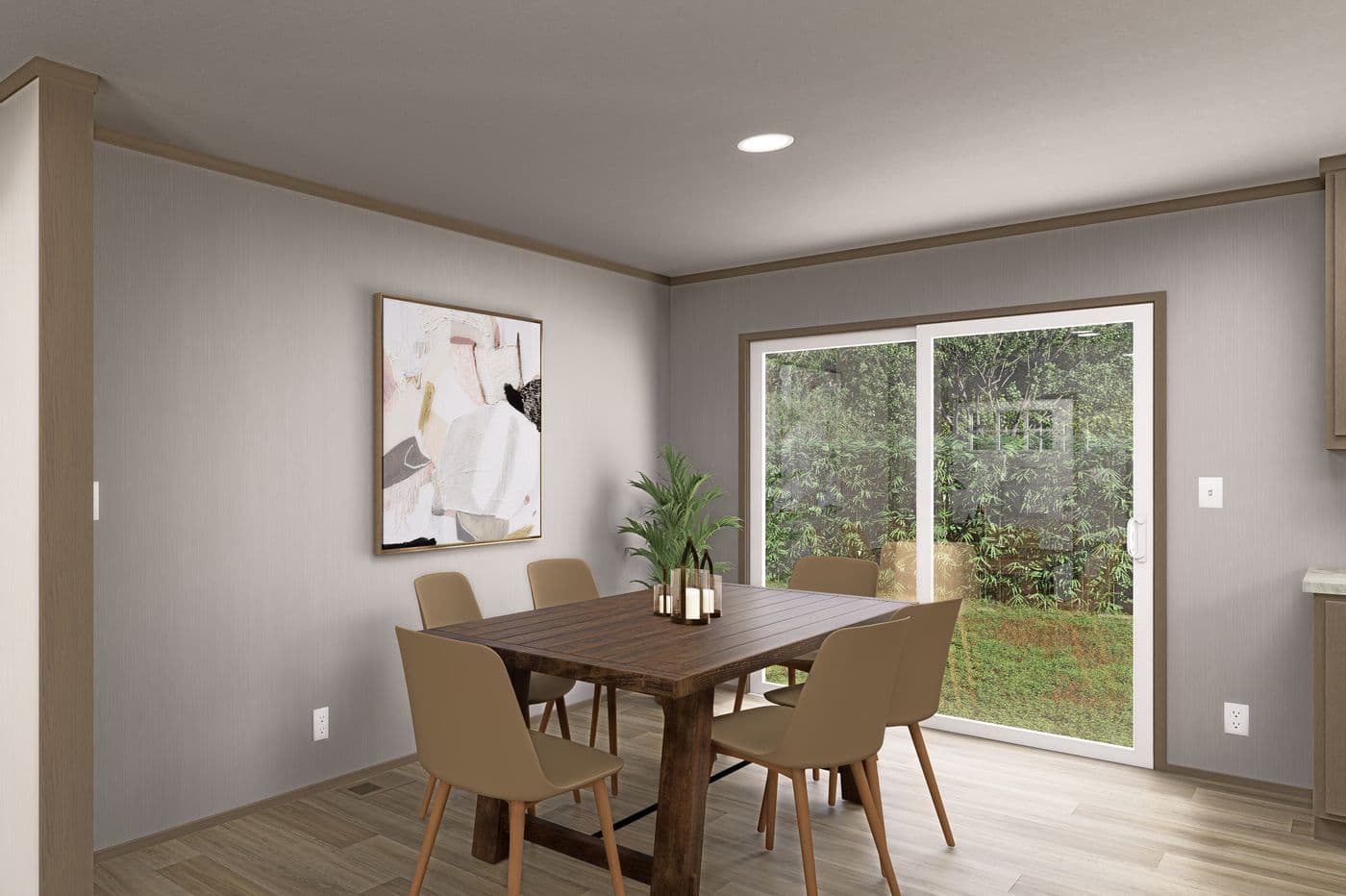 The SNOWCAP Exterior. This Manufactured Mobile Home features 4 bedrooms and 3 baths.