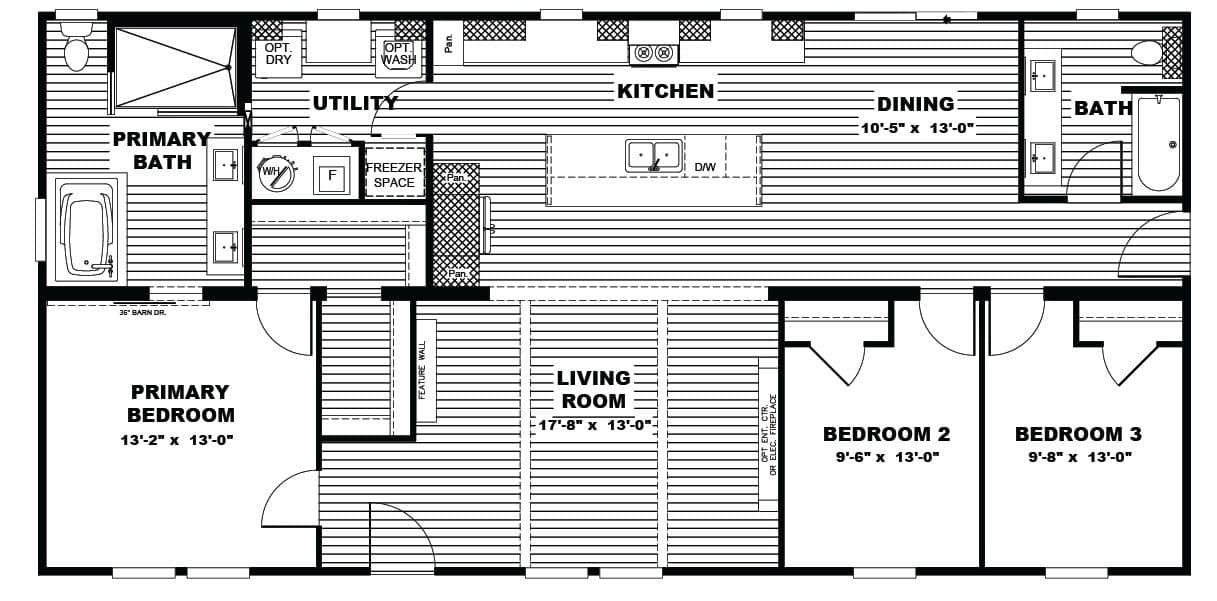 Floor plan for BOUJEE 56