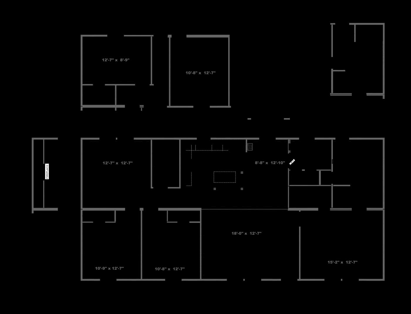 The TRADITION 56D Floor Plan. This Manufactured Mobile Home features 3 bedrooms and 2 baths.
